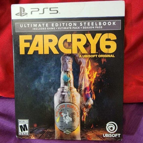 Far Cry 6 Ultimate Steelbook Edition - PlayStation 5 GameStop Exclusive - Picture 1 of 2